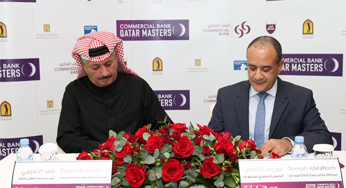 Commercial Bank to sponsor Commercial Bank Qatar Masters for 14th year