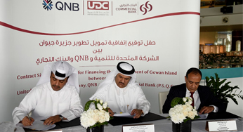 United Development Company signs agreement with QNB and The Commercial Bank (P.S.Q.C) to finance the development of Gewan Island
