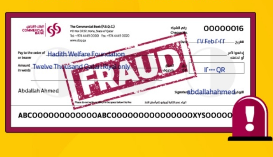 Fake Cheque Scam